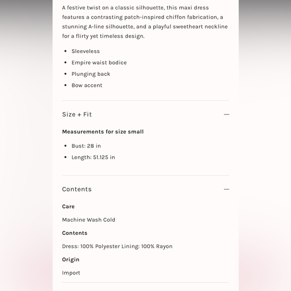 NWT free people Tis the season maxi dress - Picture 8 of 9